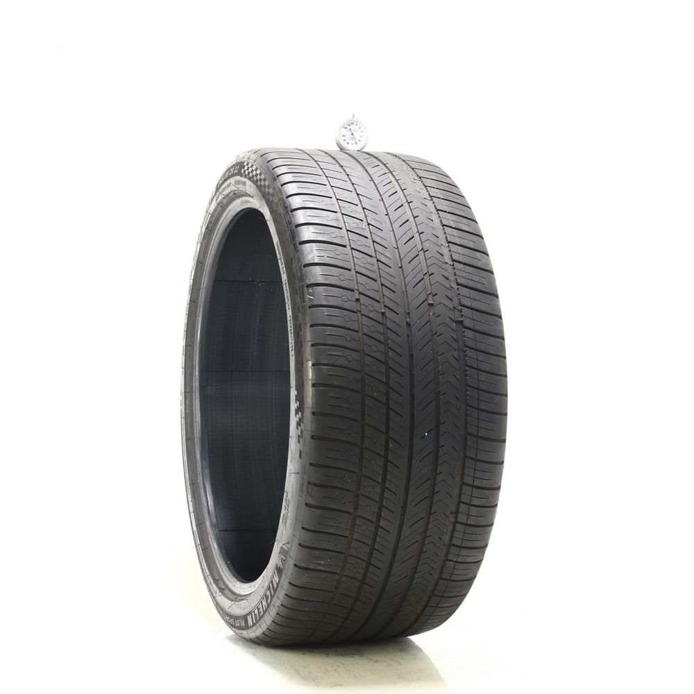 Set of (2) Used 285/35ZR22 Michelin Pilot Sport All Season 4 106Y - 6-7.5/32 - Image 1