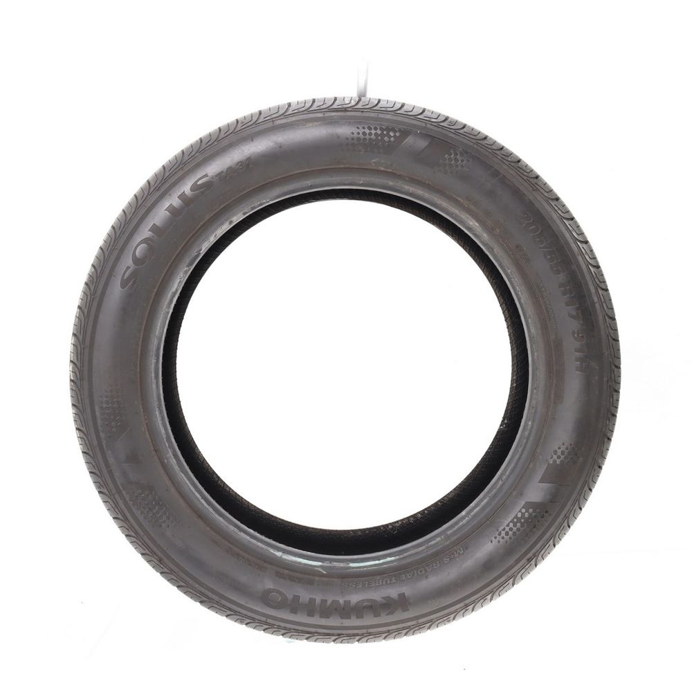 Set of (2) Used 205/55R17 Kumho Solus TA31 91H - 7-8/32 - Image 6
