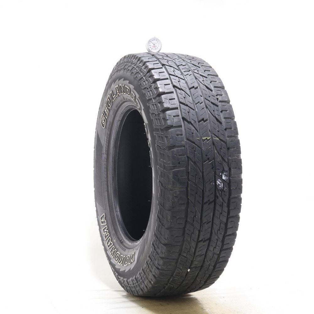 Set of (2) Used LT 265/70R17 Yokohama Geolandar A/T G015 121/118S E - 11.5/32 - Image 1