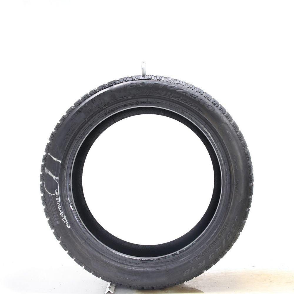 Used 235/45R18 Pirelli Sottozero Winter 240 Serie II 98V - 9.5/32 - Image 3