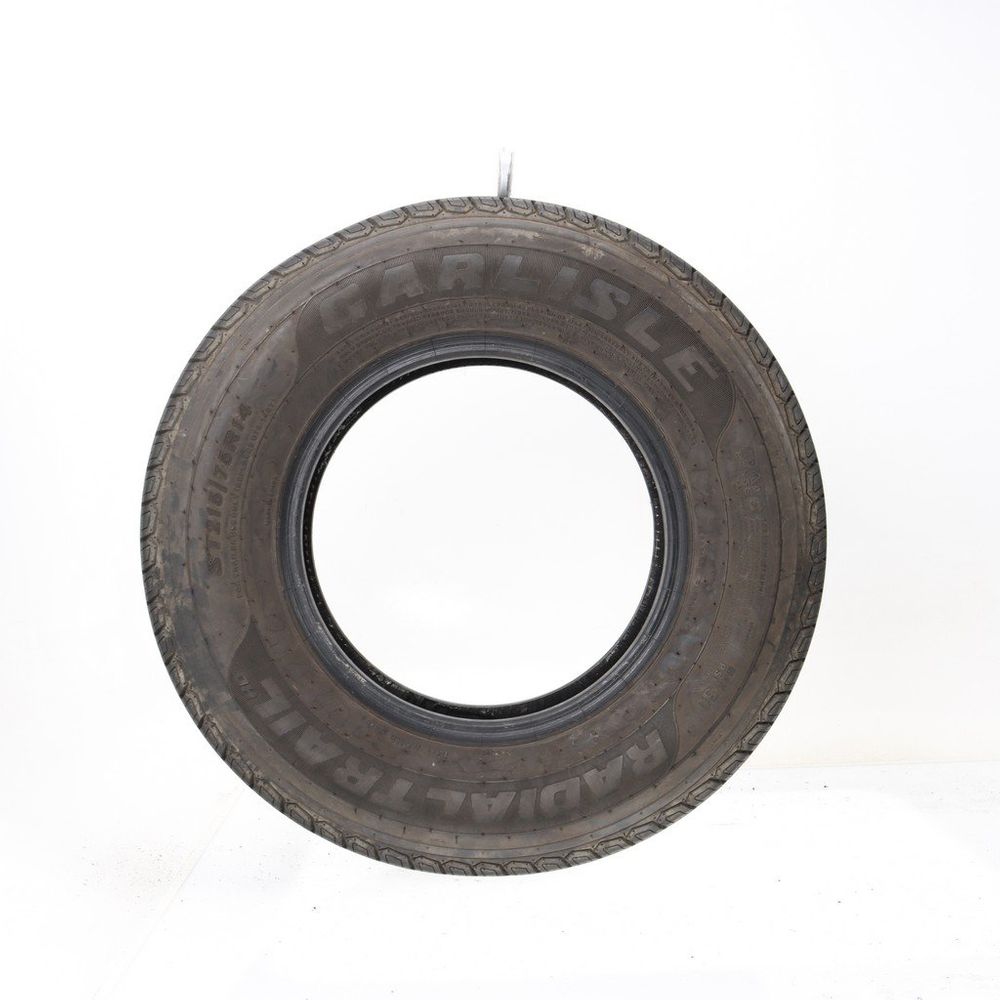 Set of (2) Used ST 215/75R14 Carlisle Radial Trail HD 1N/A - 7.5-8.5/32 - Image 6