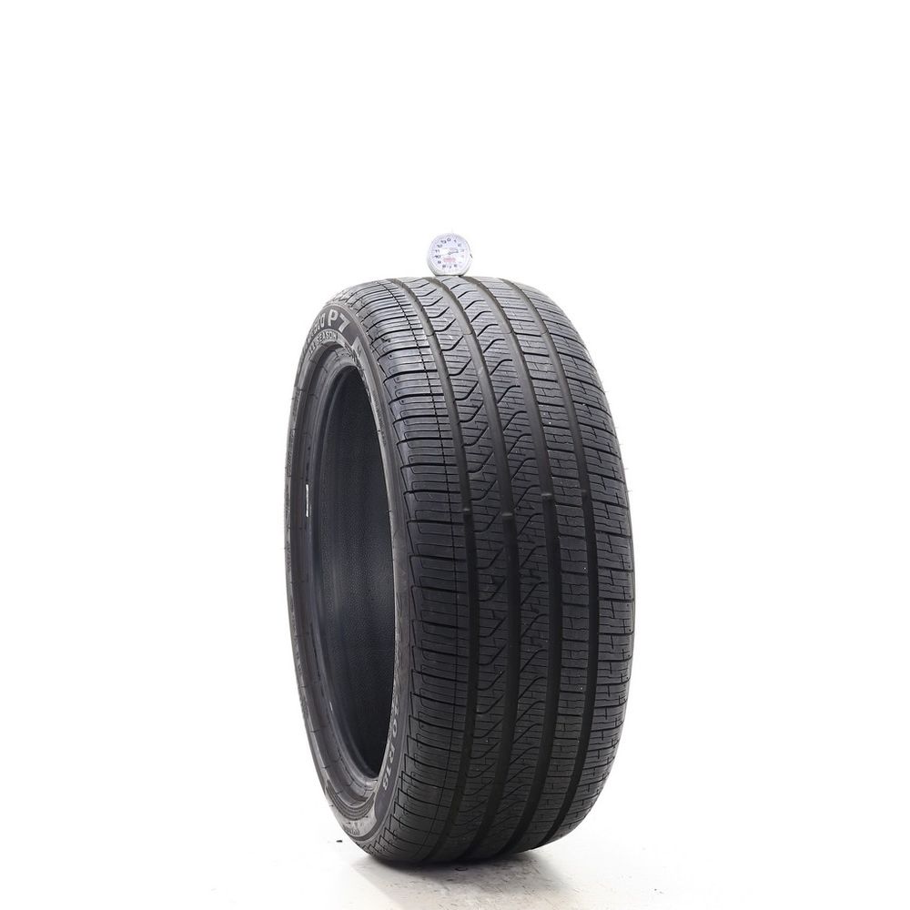 Set of (2) Used 245/40R18 Pirelli Cinturato P7 AO 93H - 9-10/32 - Image 4