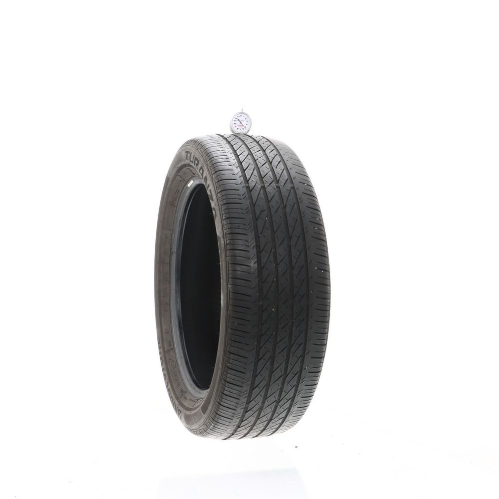 Set of (2) Used 215/55R18 Bridgestone Turanza EL440 95H - 5-6.5/32 - Image 1