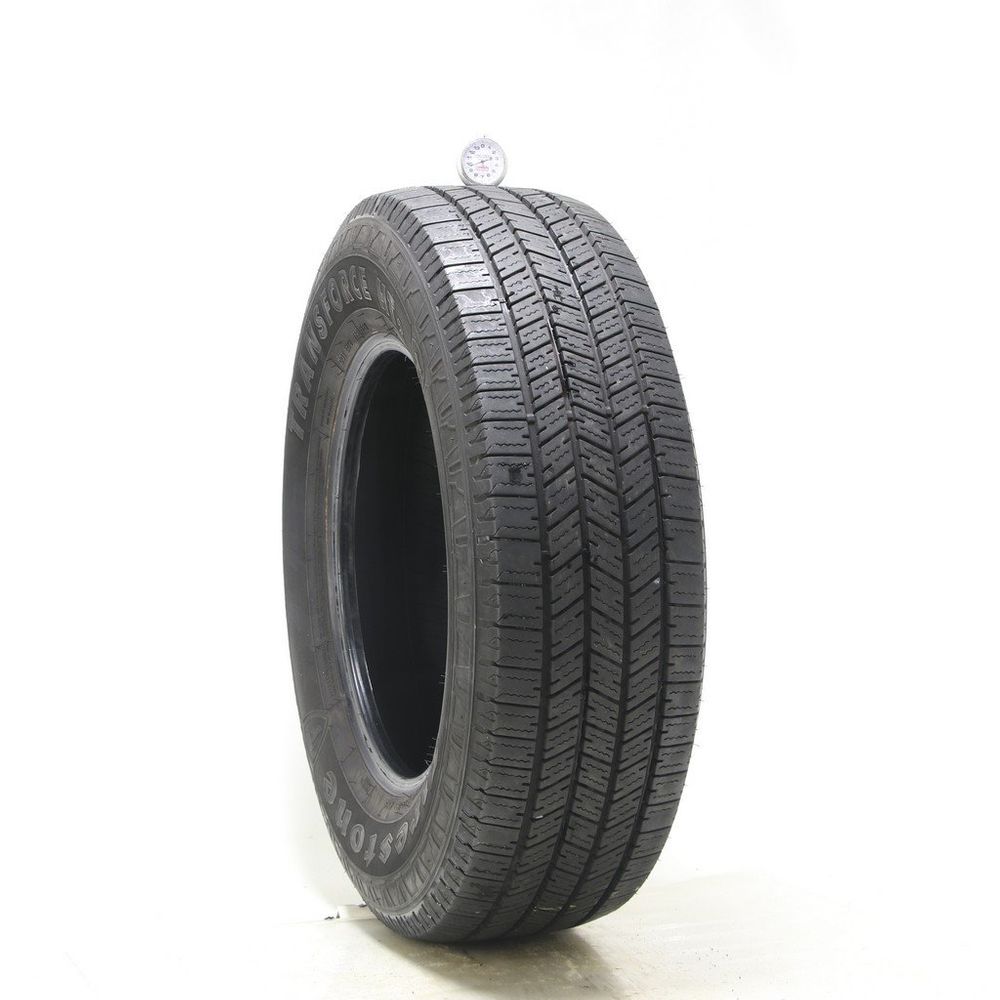 Set of (2) Used LT 245/70R17 Firestone Transforce HT2 119/116R E - 9.5-11/32 - Image 1