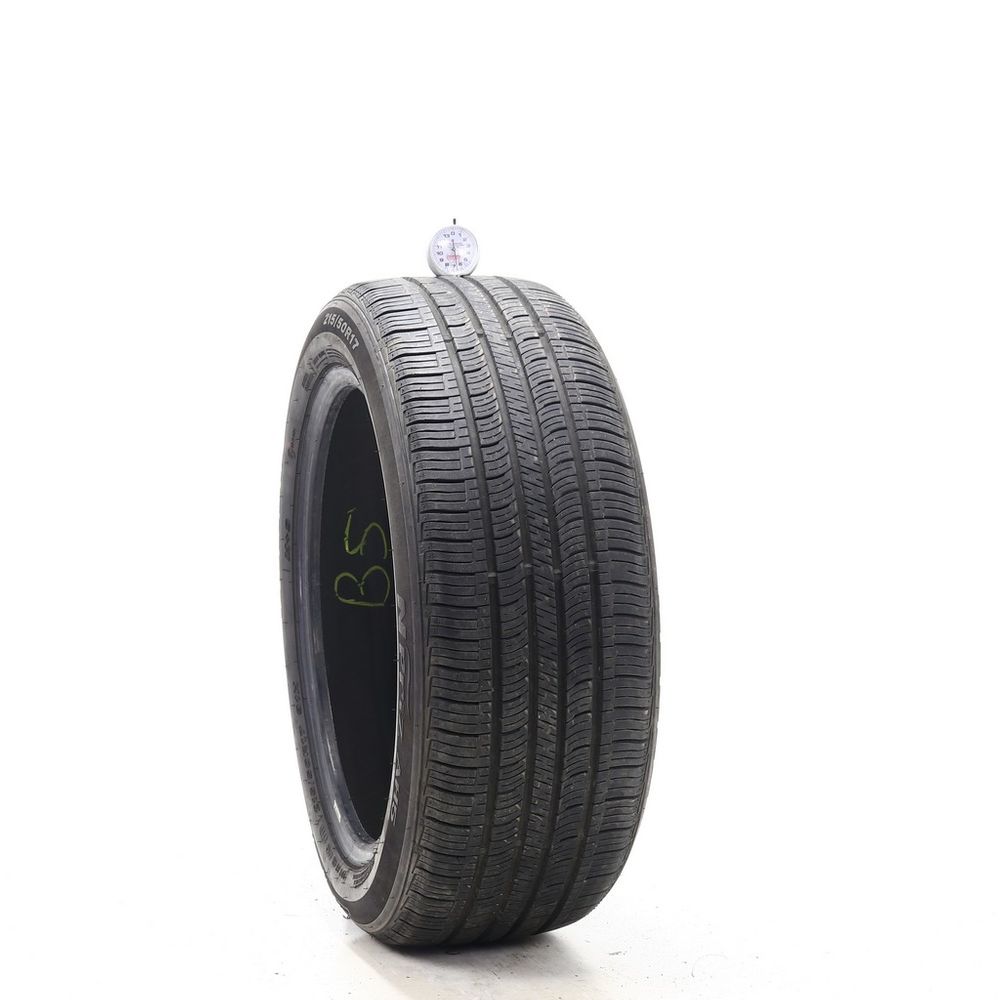 Set of (2) Used 215/50R17 Nexen N'Priz AH5 91H - 6.5-8/32 - Image 1