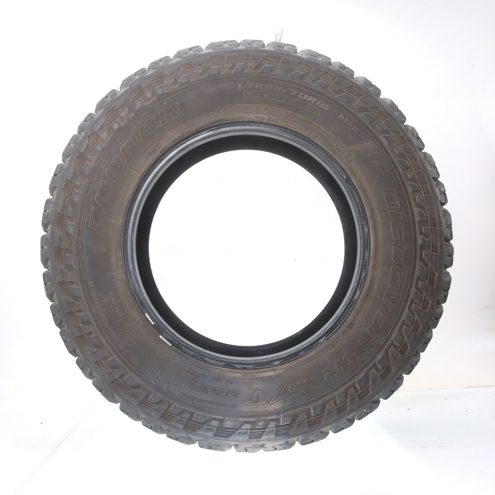 Set of (2) Used LT 295/70R18 Cooper Discoverer S/T Maxx 129/126Q E - 10.5/32 - Image 3
