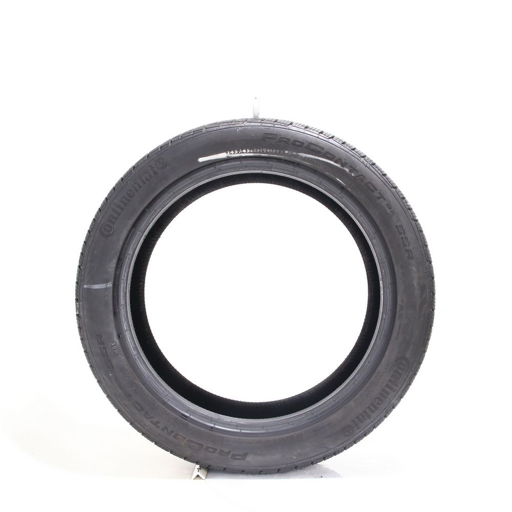 Set of (2) Used 245/45R19 Continental ProContact GX SSR MOE 102H - 9.5/32 - Image 3