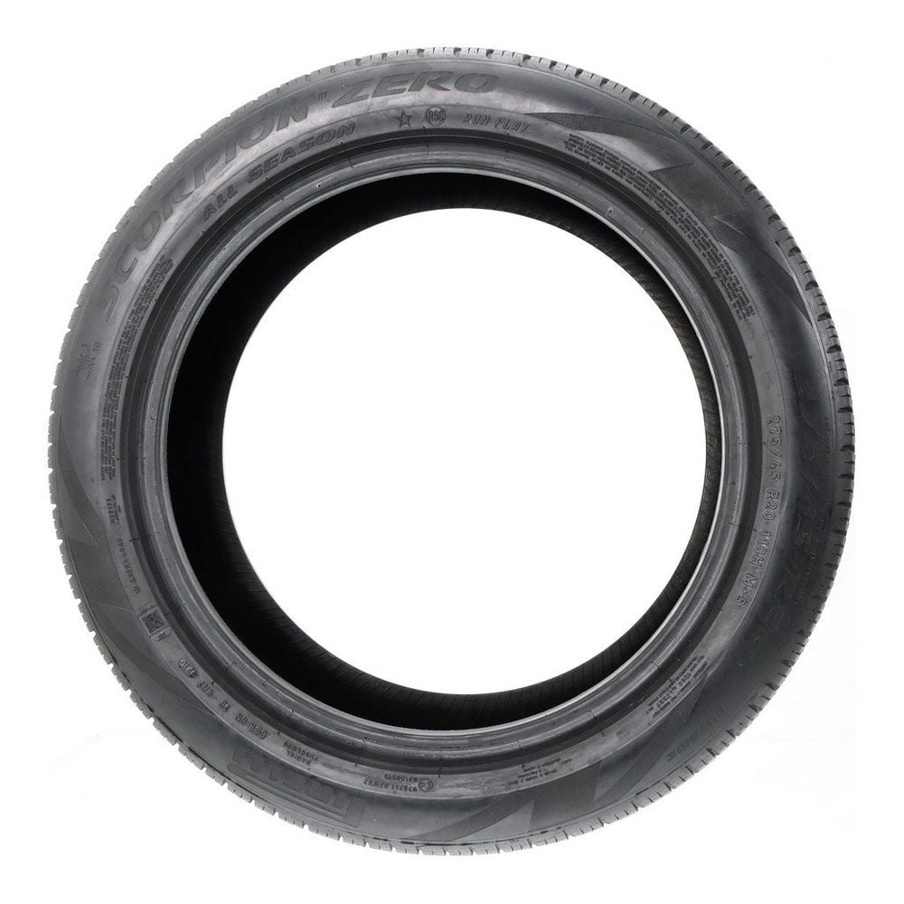 Set of (4) Used 275/45R20 Pirelli Scorpion Zero Run Flat 110H - 7.5-9/32 - Image 3