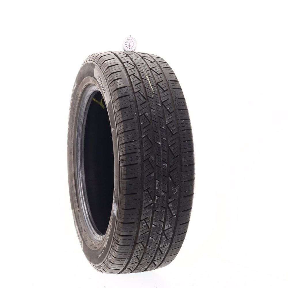 Set of (2) Used 245/55R19 Continental CrossContact LX25 103H - 7-8/32 - Image 1