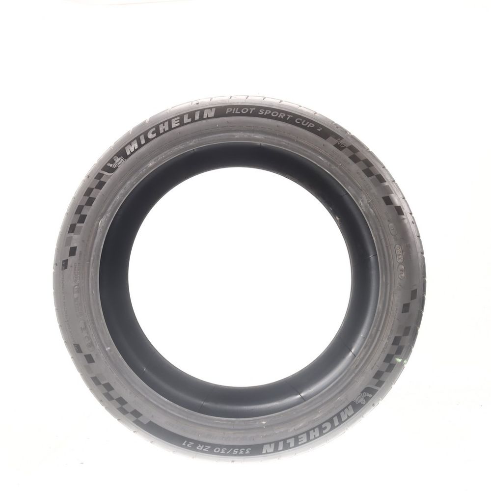 Set of (2) Used 335/30ZR21 Michelin Pilot Sport Cup 2 NO 109Y - 7-7.5/32 - Image 3