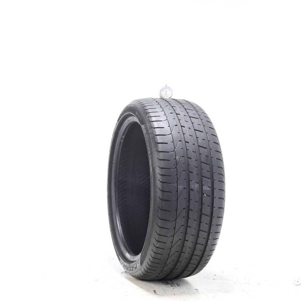 Set of (2) Used 255/35R19 Pirelli P Zero AO KA 96Y - 6.5-8/32 - Image 1