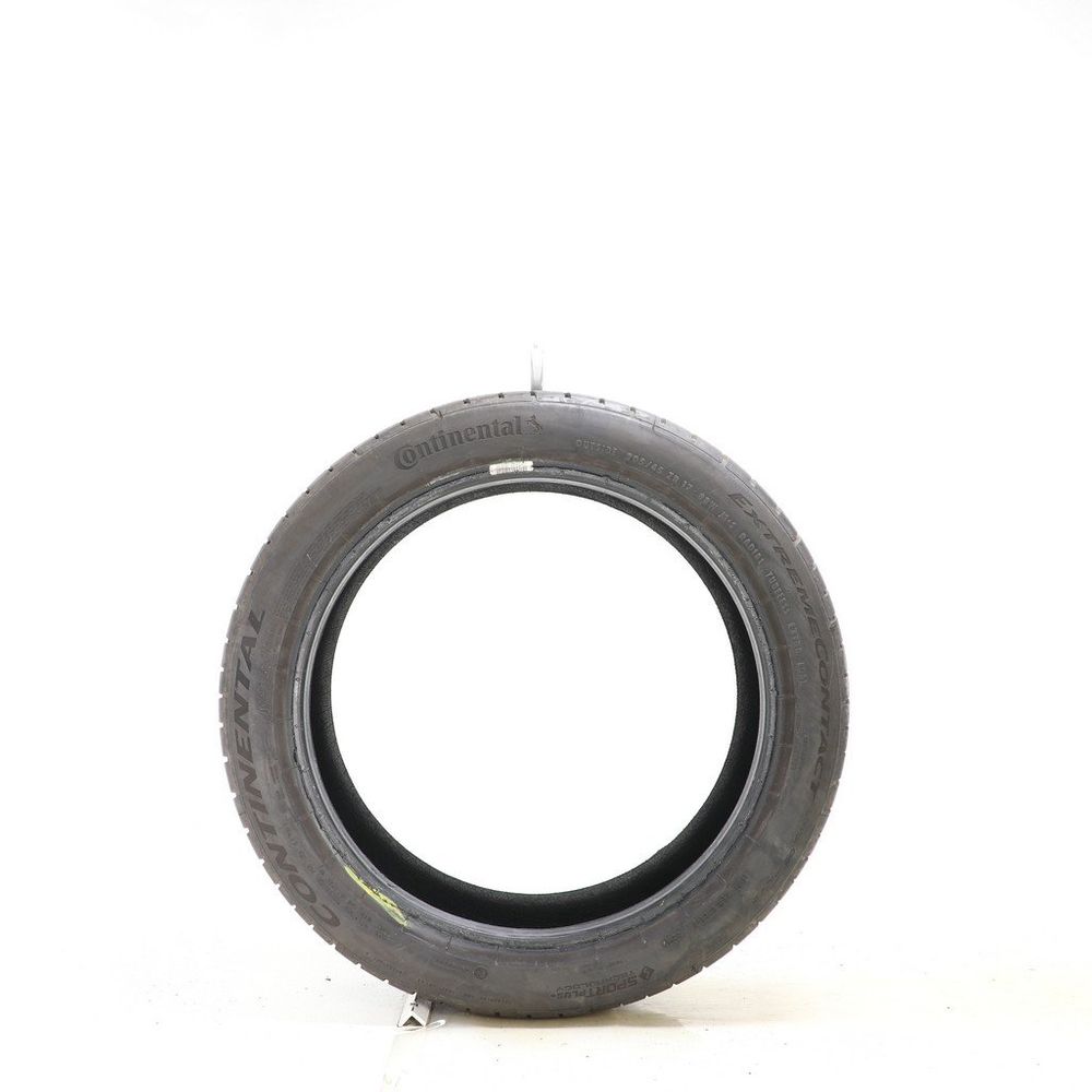 Set of (4) Used 205/45ZR17 Continental ExtremeContact DWS06 Plus 88W - 8.5-9/32 - Image 3