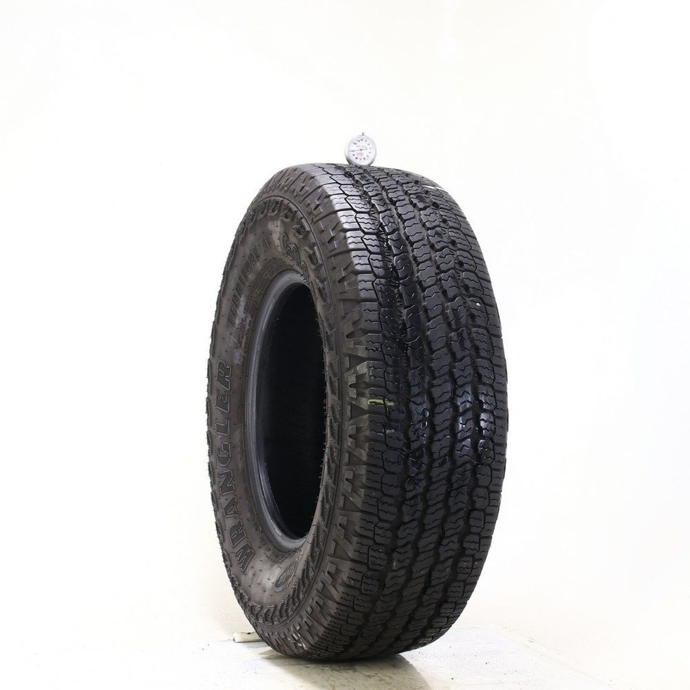 Set of (2) Used 265/70R16 Goodyear Wrangler Territory AT Kevlar 112T - 10-10.5/32 - Image 1