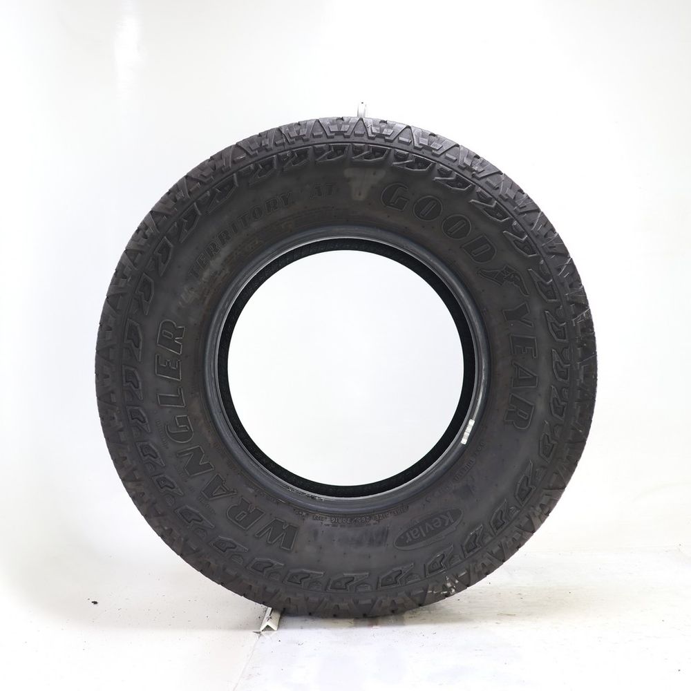 Set of (2) Used 265/70R16 Goodyear Wrangler Territory AT Kevlar 112T - 10-10.5/32 - Image 3