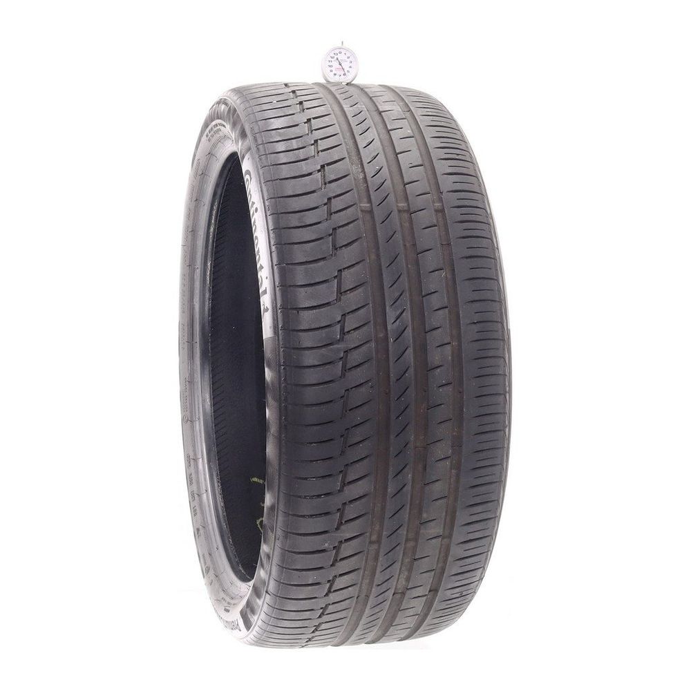 Set of (2) Used 275/35R22 Continental PremiumContact 6 104Y - 5.5-7/32 - Image 1