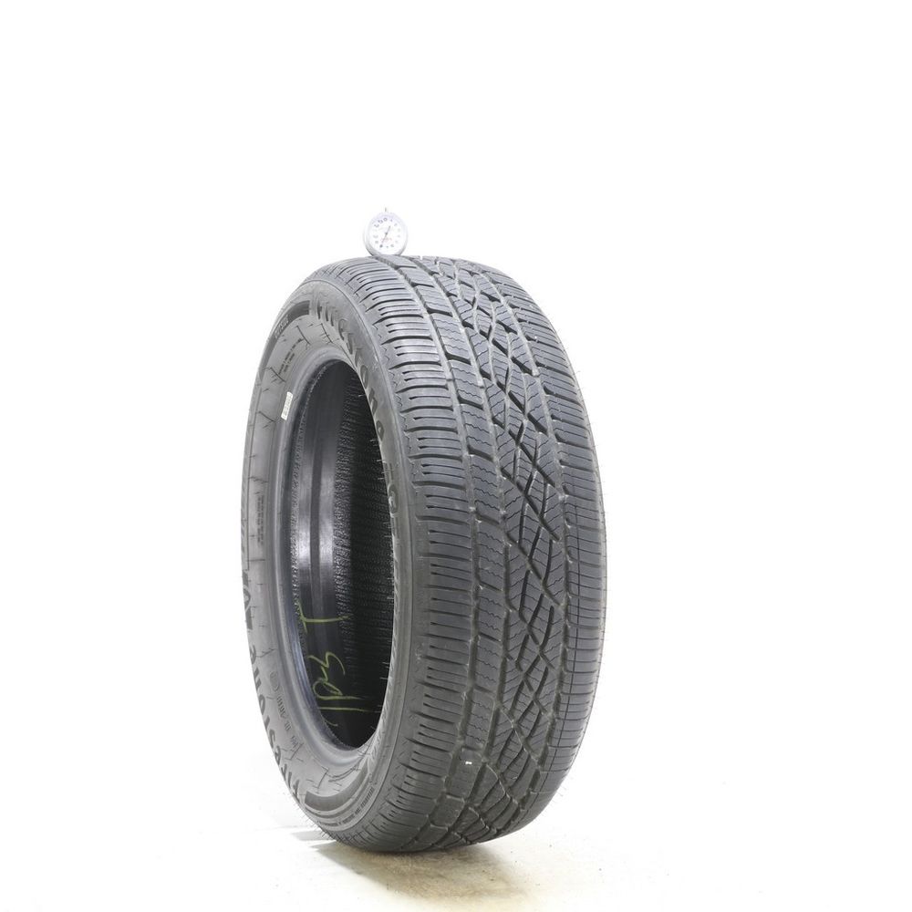 Set of (2) Used 215/55R17 Firestone Firehawk AS V2 94V - 8-8.5/32 - Image 1