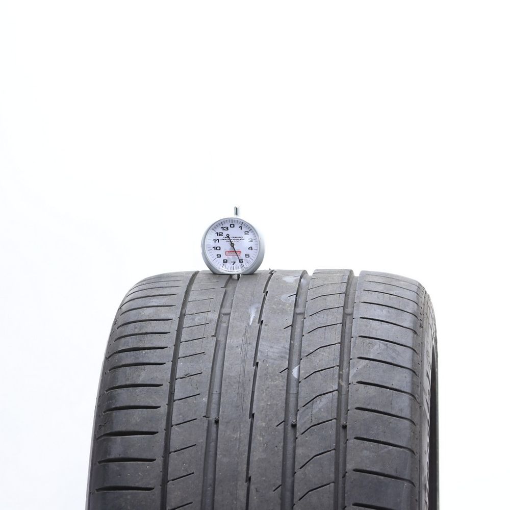 Set of (2) Used 255/35ZR18 Continental ContiSportContact 5P MO 94Y - 6-7.5/32 - Image 2