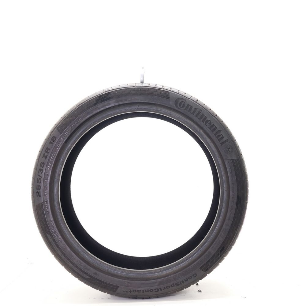 Set of (2) Used 255/35ZR18 Continental ContiSportContact 5P MO 94Y - 6-7.5/32 - Image 3