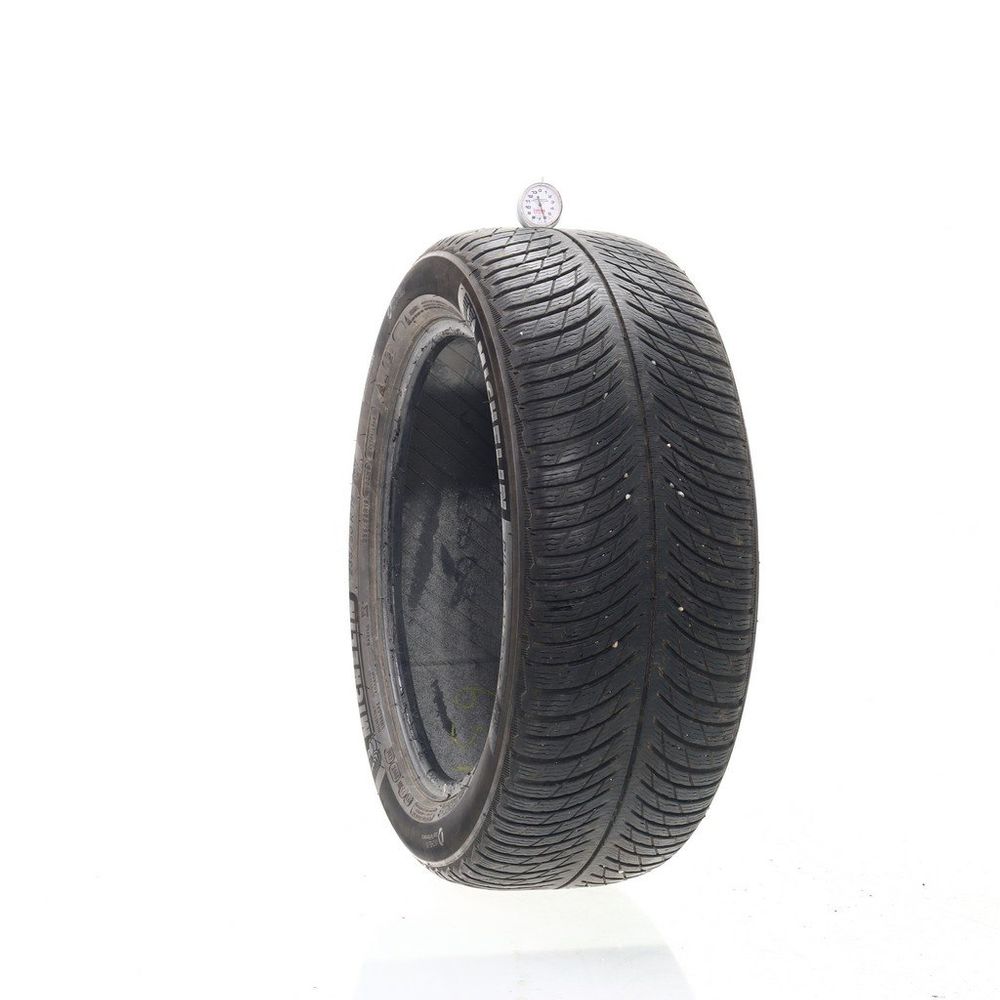 Set of (2) Used 235/50R19 Michelin Pilot Alpin 5 AO 103H - 6-6.5/32 - Image 1
