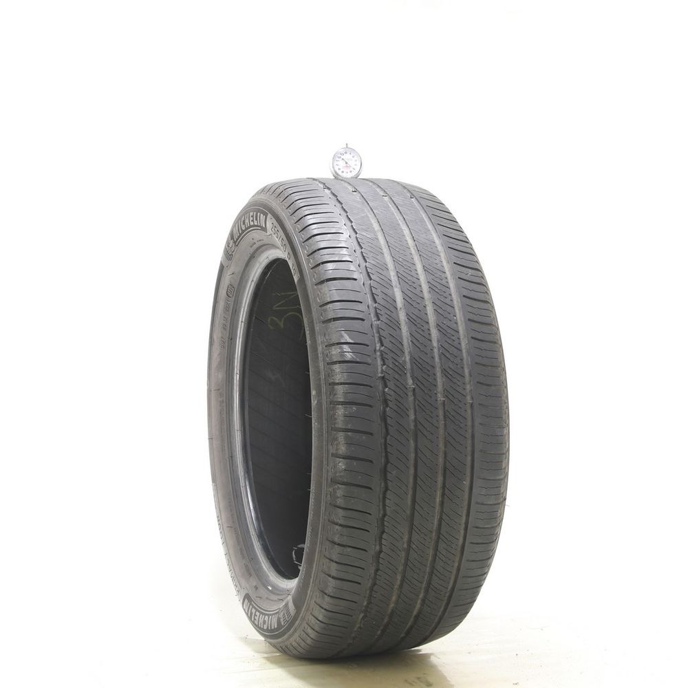 Set of (2) Used 255/50R19 Michelin Primacy Tour A/S MO 107H - 5/32 - Image 1