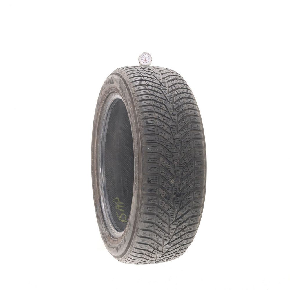Used 225/55R19 Yokohama BluEarth Winter V905 99V - 6.5/32 - Image 1