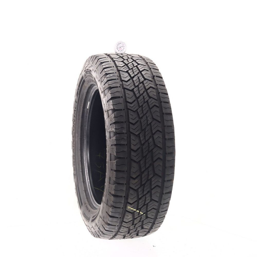 Used 245/60R18 Continental TerrainContact AT 105H - 9.5/32 - Image 1