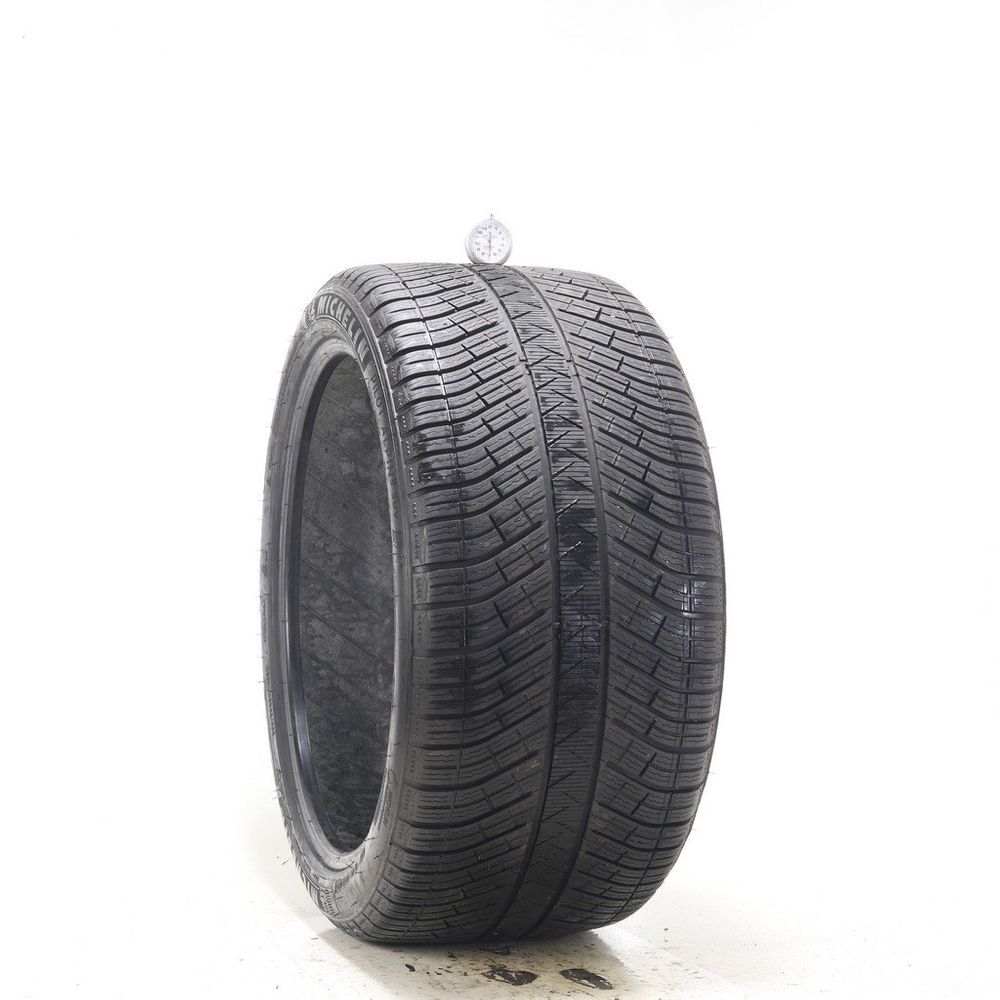 Set of (2) Used 305/35R21 Michelin Pilot Alpin 5 SUV NO 109V - 7-7.5/32 - Image 1