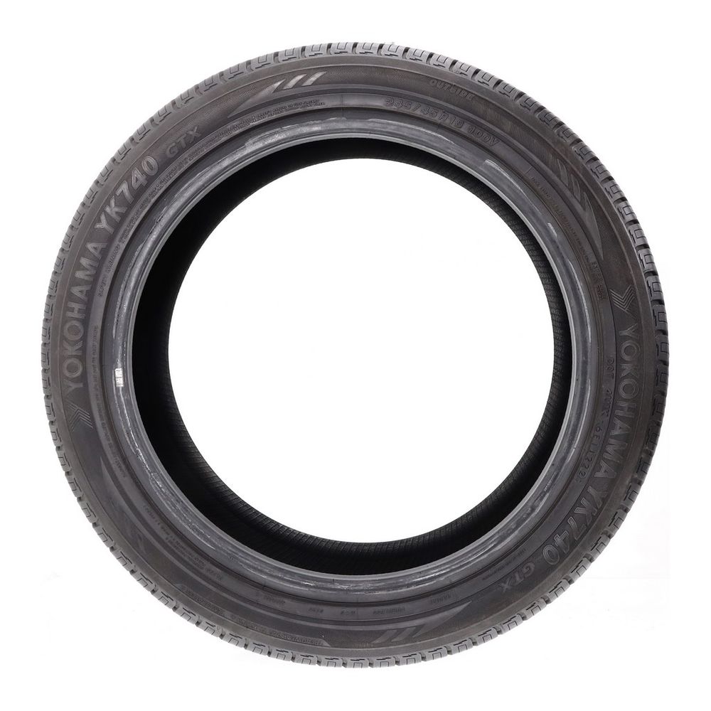 Set of (2) Used 245/45R18 Yokohama YK740 GTX 100V - 8-9/32 - Image 6