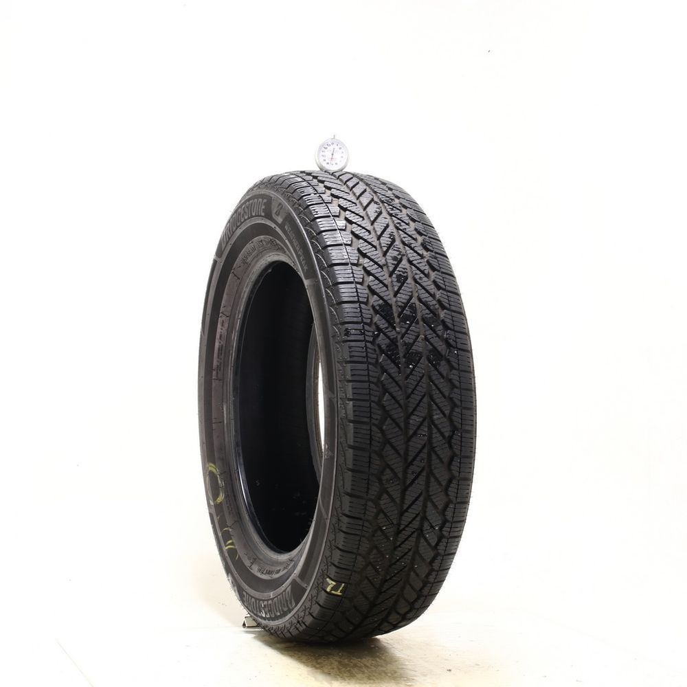 Set of (4) Used 215/65R17 Bridgestone WeatherPeak 99H - 7.5-8/32 - Image 1