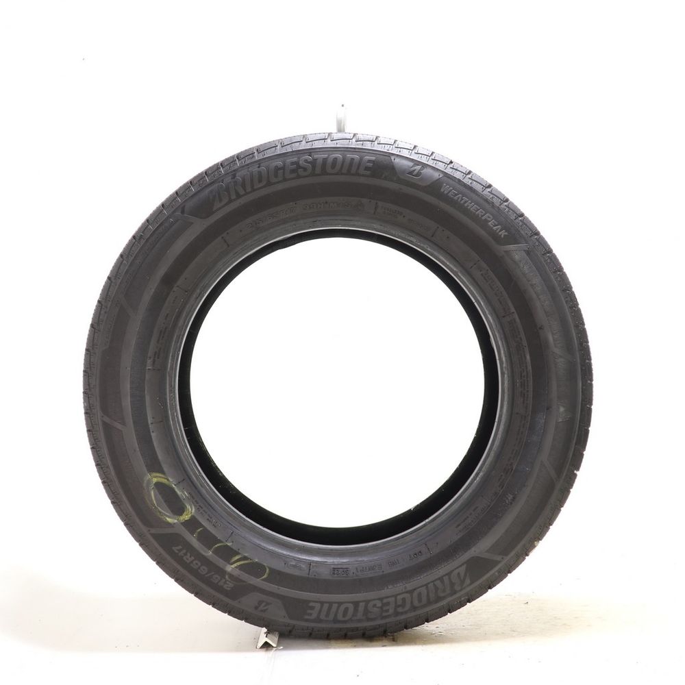 Set of (4) Used 215/65R17 Bridgestone WeatherPeak 99H - 7.5-8/32 - Image 3