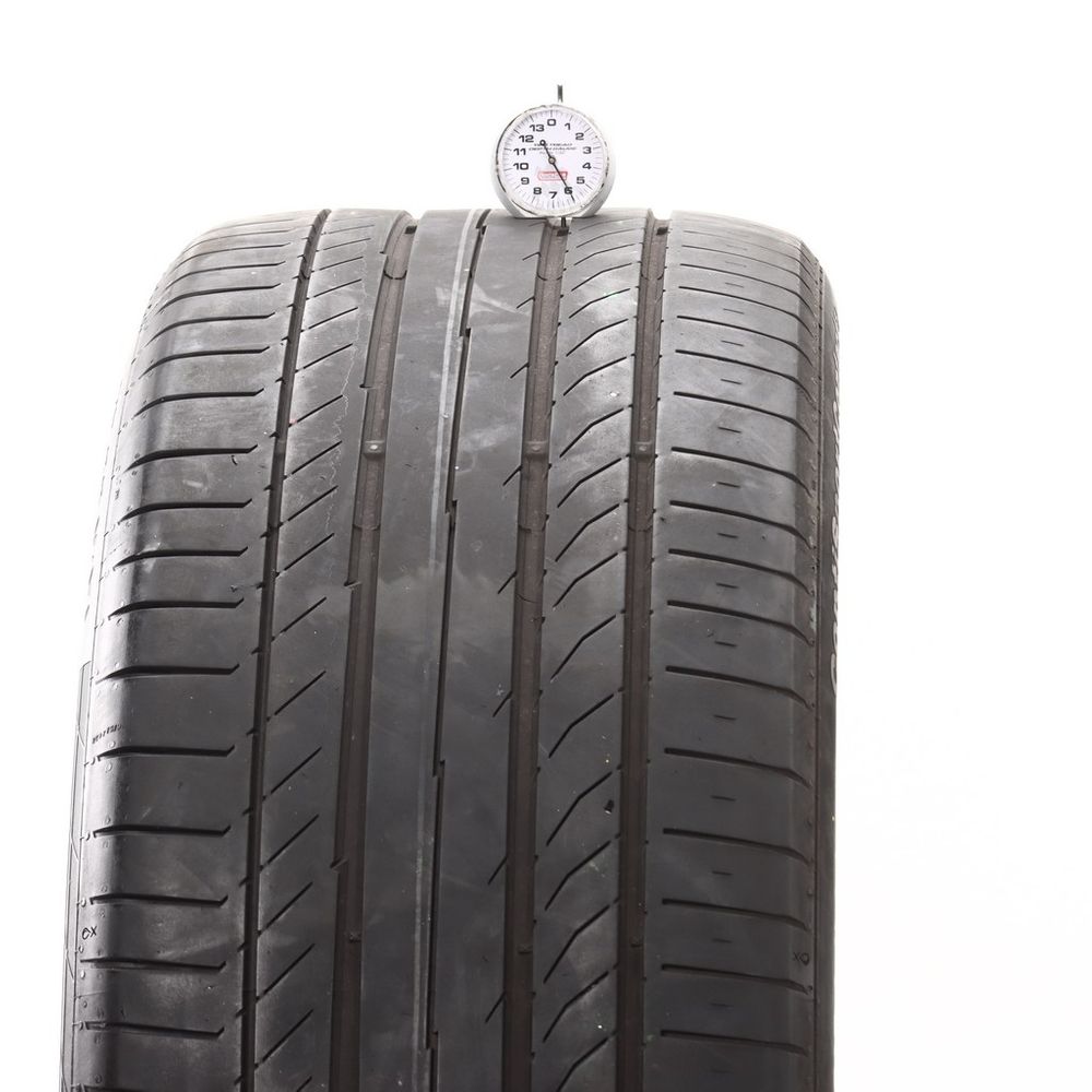 Set of (4) Used 285/40R22 Continental ContiSportContact 5 ContiSeal 110Y - 5.5-6/32 - Image 5