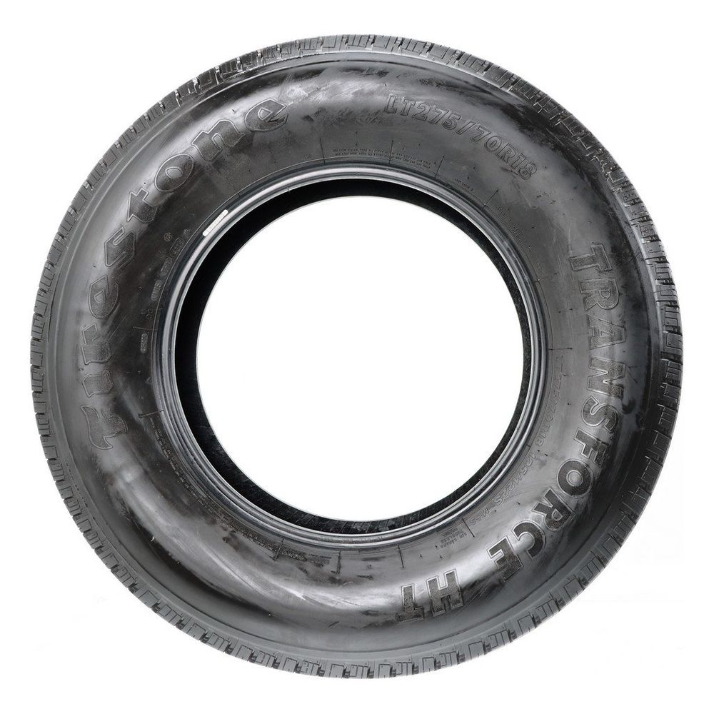 Set of (4) Used LT 275/70R18 Firestone Transforce HT 125/122S E - 14.5-15/32 - Image 3