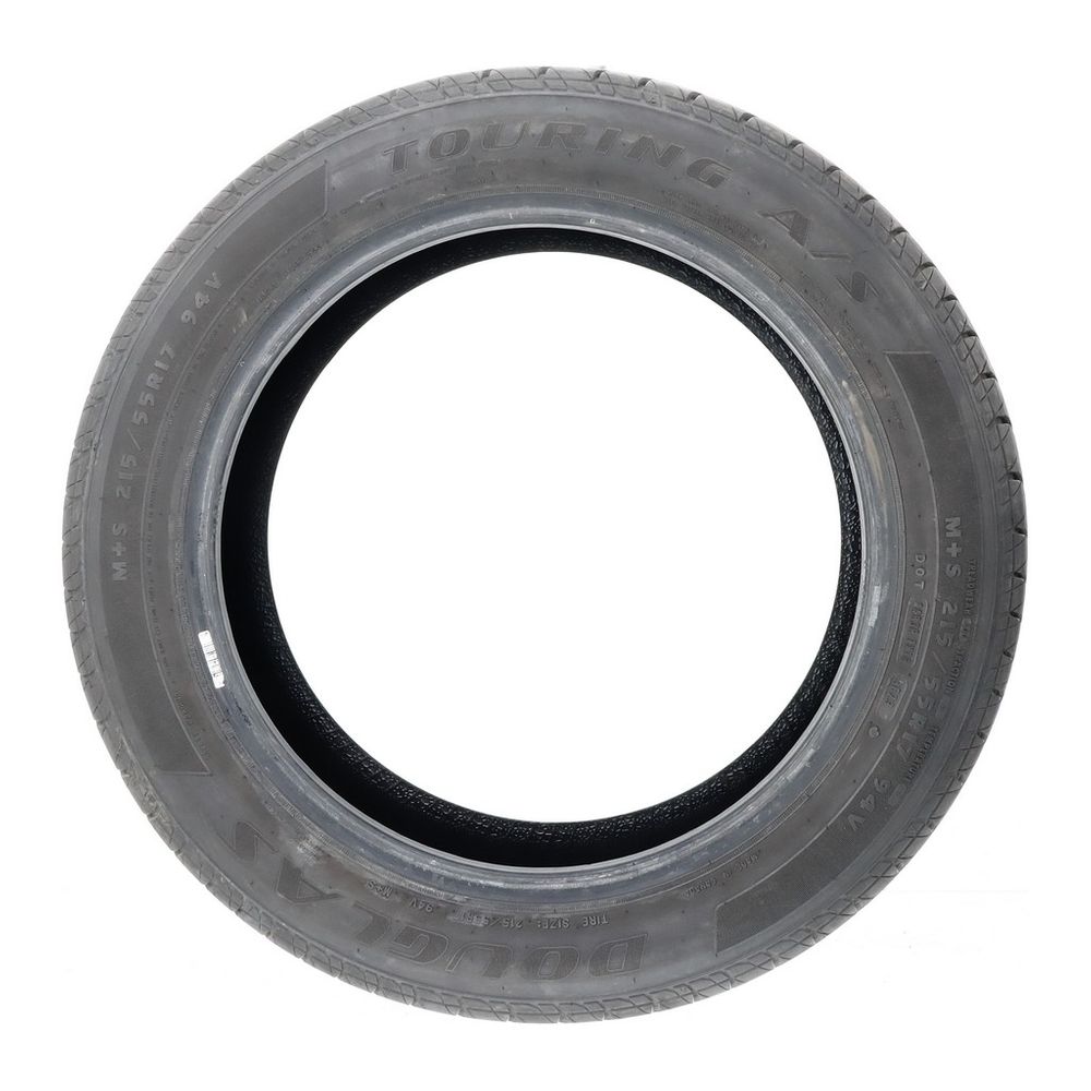 Set of (2) Used 215/55R17 Douglas Touring A/S 94V - 7-8/32 - Image 6