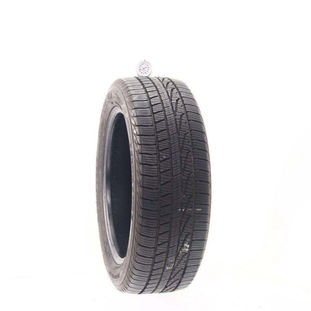 Set of (2) Used 215/55R18 Goodyear Assurance WeatherReady 95H - 9.5-10/32 - Image 1