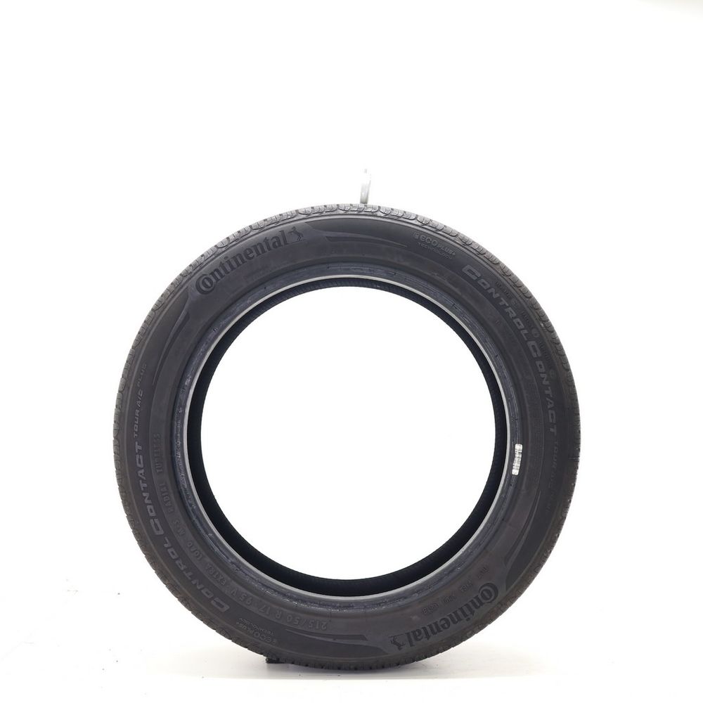 Set of (2) Used 215/50R17 Continental ControlContact Tour A/S Plus 95V - 6.5/32 - Image 3