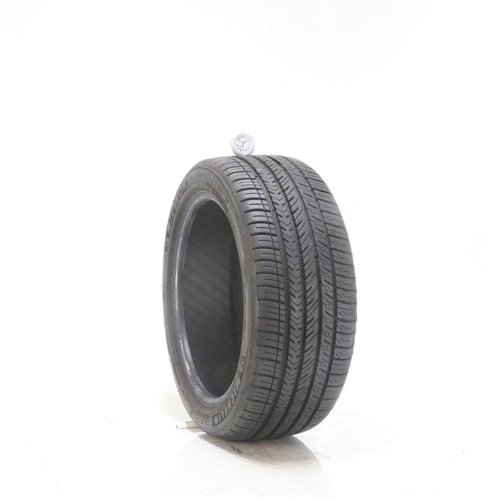 Set of (2) Used 225/45ZR17 Michelin Pilot Sport All Season 4 94Y - 9-9.5/32 - Image 1