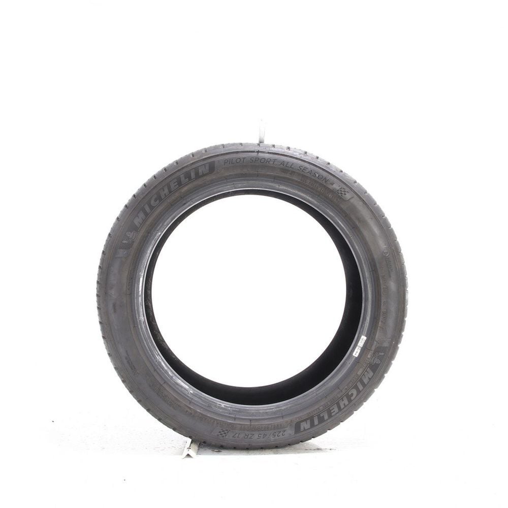 Set of (2) Used 225/45ZR17 Michelin Pilot Sport All Season 4 94Y - 9-9.5/32 - Image 3