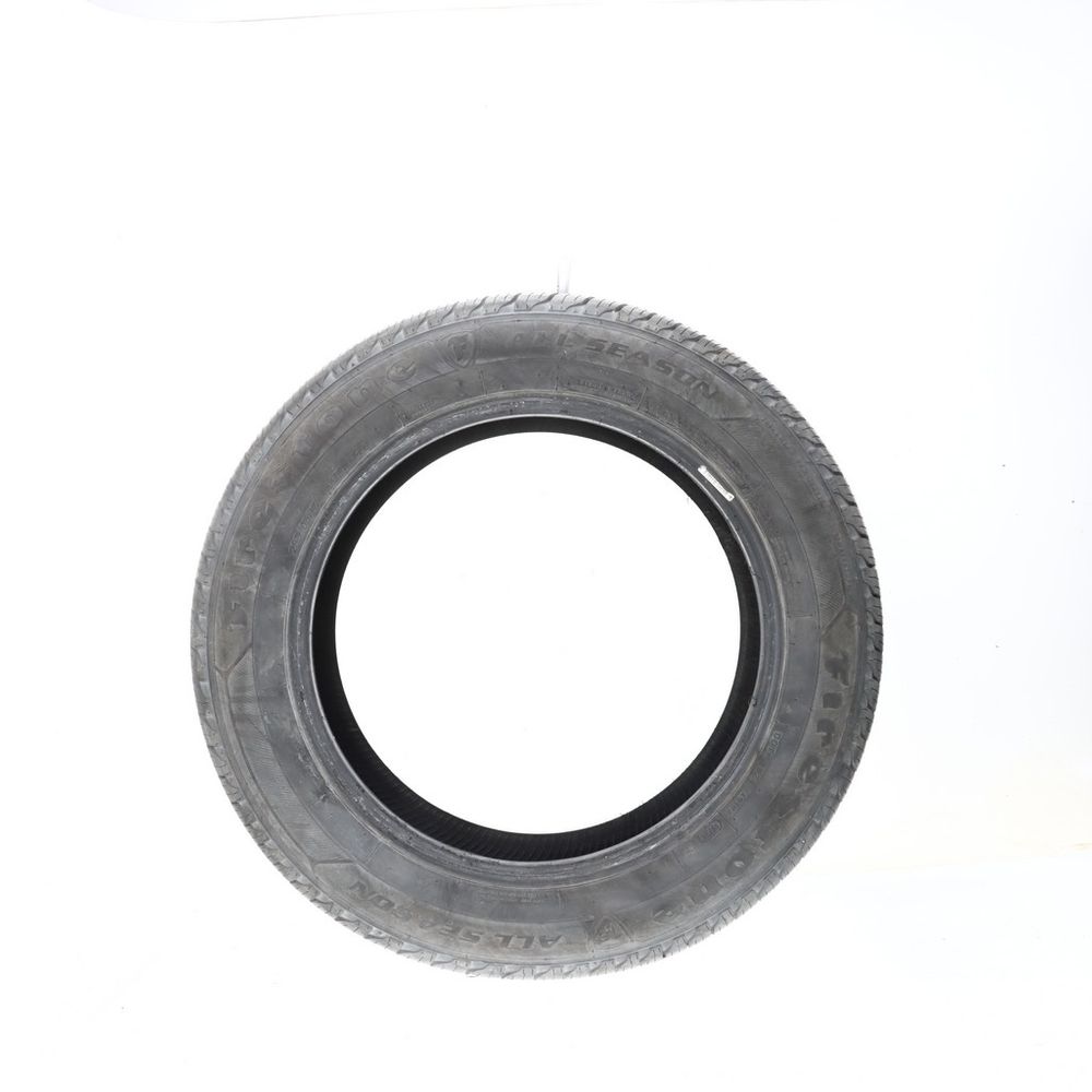 Set of (2) Used 235/55R17 Firestone All Season 99T - 8-9/32 - Image 6