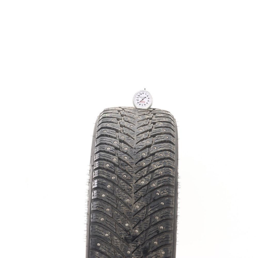 Set of (2) Used 205/60R16 Nokian Hakkapeliitta 10 Studded 92T - 8.5-9/32 - Image 2