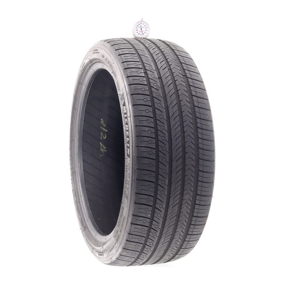 Set of (2) Used 225/40ZR18 Michelin Pilot Sport All Season 4 92Y - 6.5-7/32 - Image 1