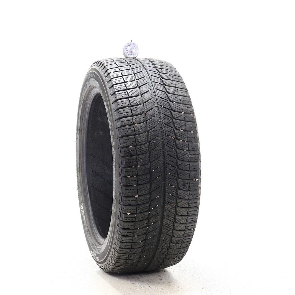 Set of (2) Used 245/45R18 Michelin X-Ice Xi3 100H - 6.5/32 - Image 1