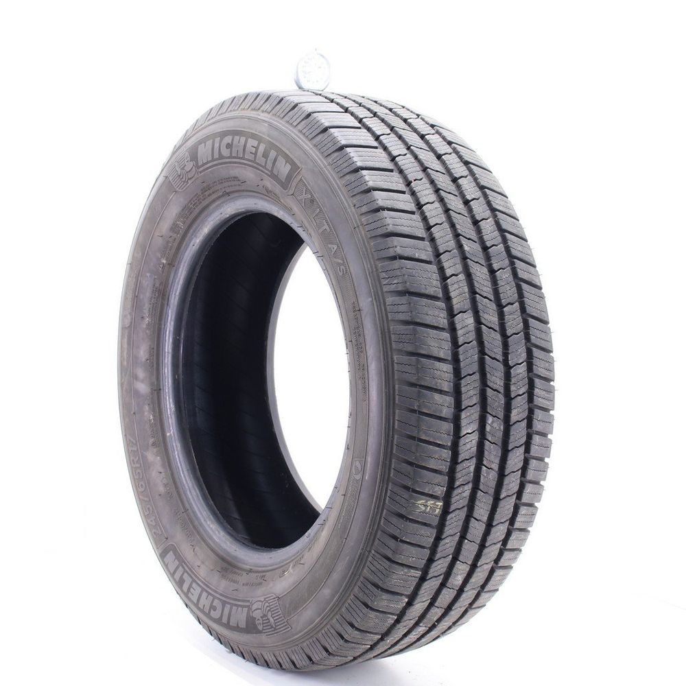 Set of (2) Used 245/65R17 Michelin X LT A/S 107T - 9.5-10/32 - Image 1