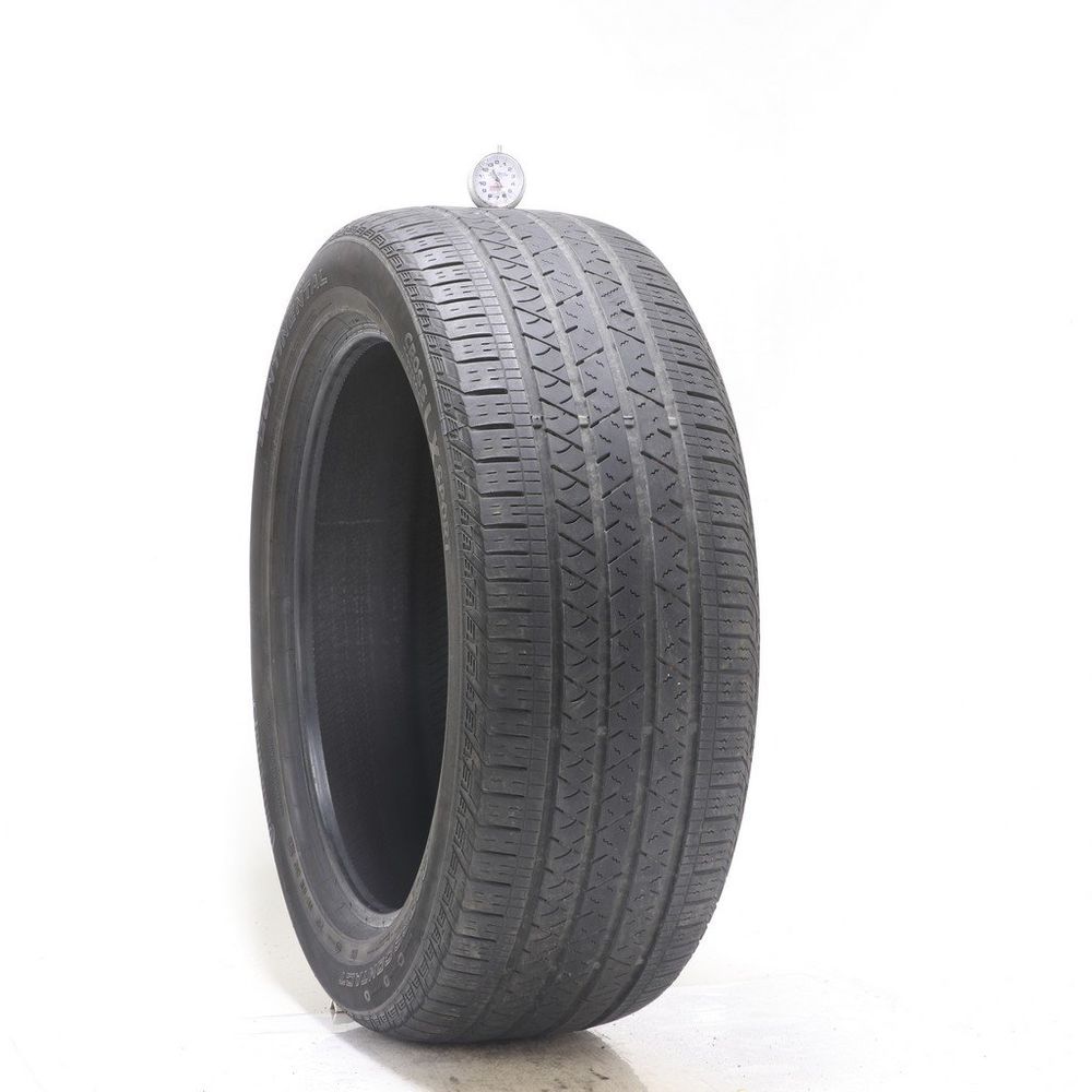 Set of (4) Used 245/50R20 Continental CrossContact LX Sport 102V - 5.5-7/32 - Image 1