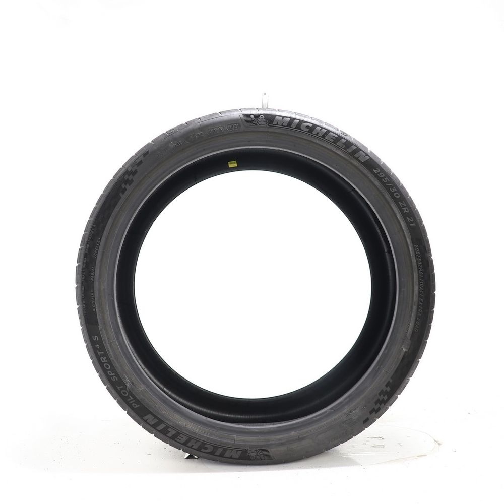 Used 295/30ZR21 Michelin Pilot Sport 4 S T1 Acoustic 102Y - 5.5/32 - Image 3