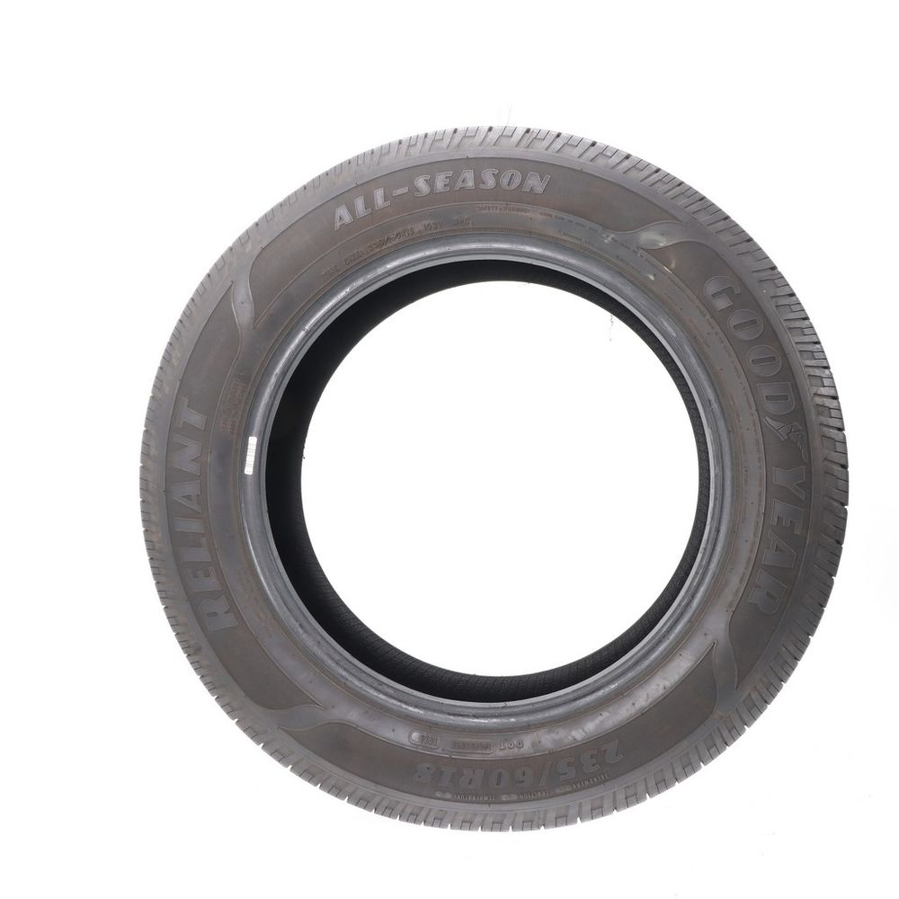 Set of (2) Used 235/60R18 Goodyear Reliant All-season 103V - 9-10/32 - Image 6