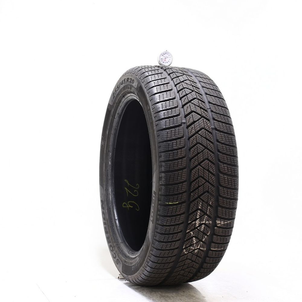 Set of (2) Used 255/45R20 Pirelli Scorpion Winter 105V - 8.5-9.5/32 - Image 4