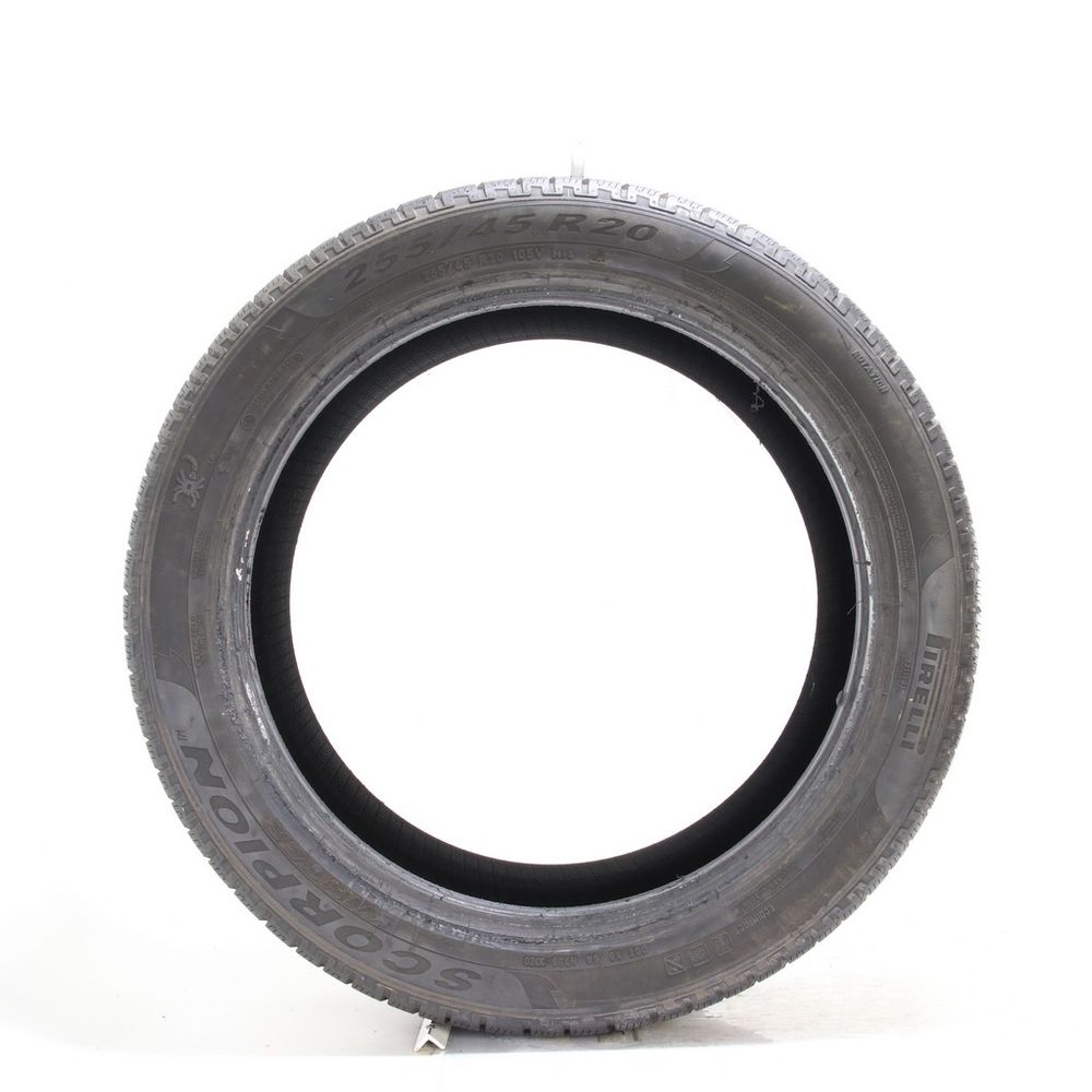 Set of (2) Used 255/45R20 Pirelli Scorpion Winter 105V - 8.5-9.5/32 - Image 6