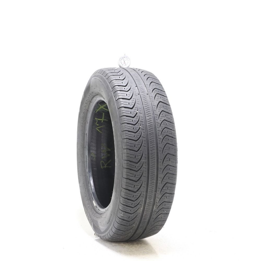 Set of (4) Used 225/60R17 Pirelli P4 Four Seasons Plus 99T - 6-7.5/32 - Image 1