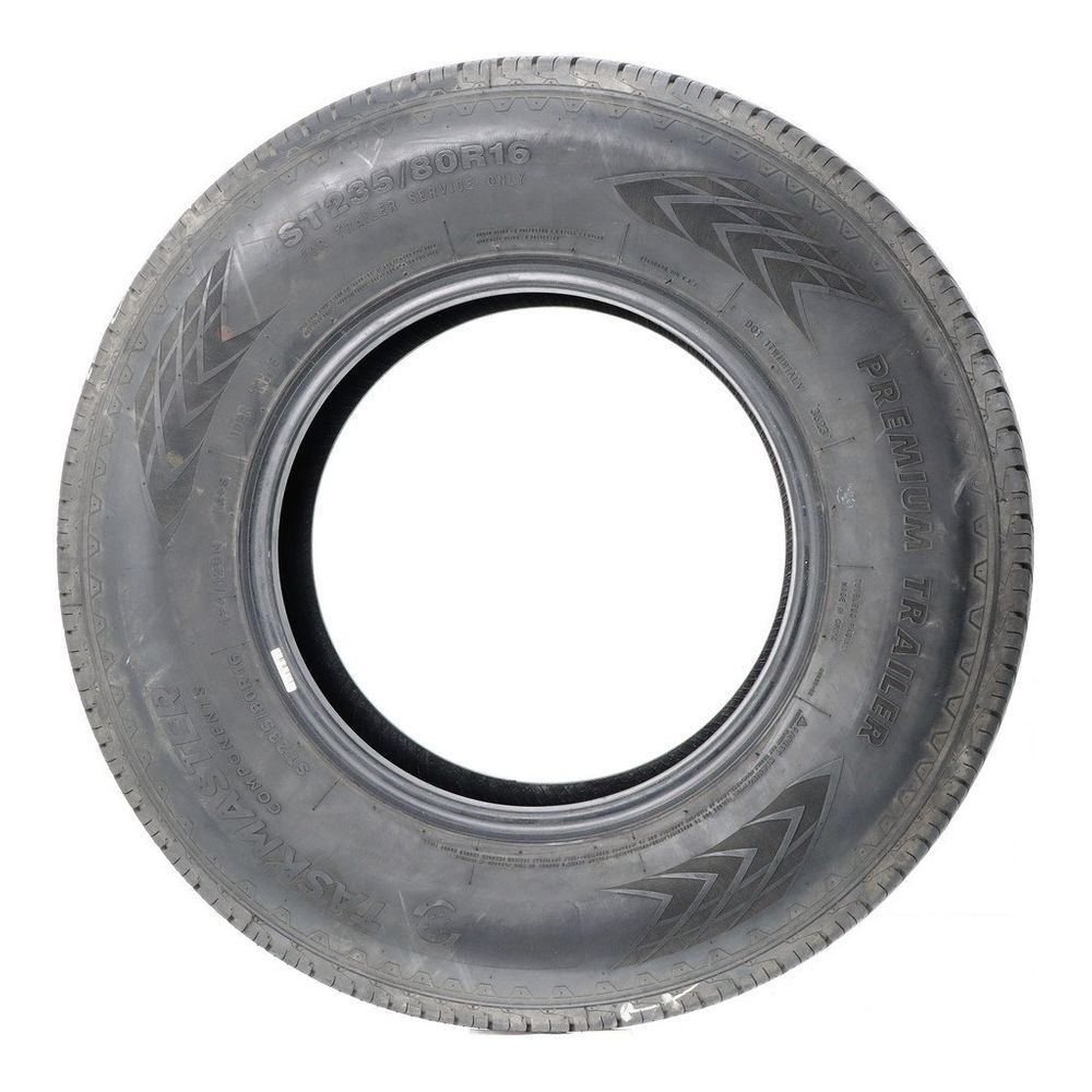 Set of (2) Used ST 235/80R16 Taskmaster Premium Trailer  124/120N E - 8.5-9.5/32 - Image 6