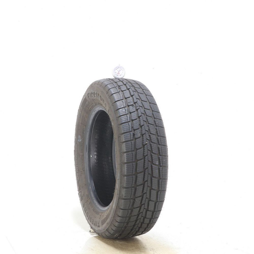 Set of (2) Used 195/65R15 Firestone WeatherGrip 91H - 8/32 - Image 1